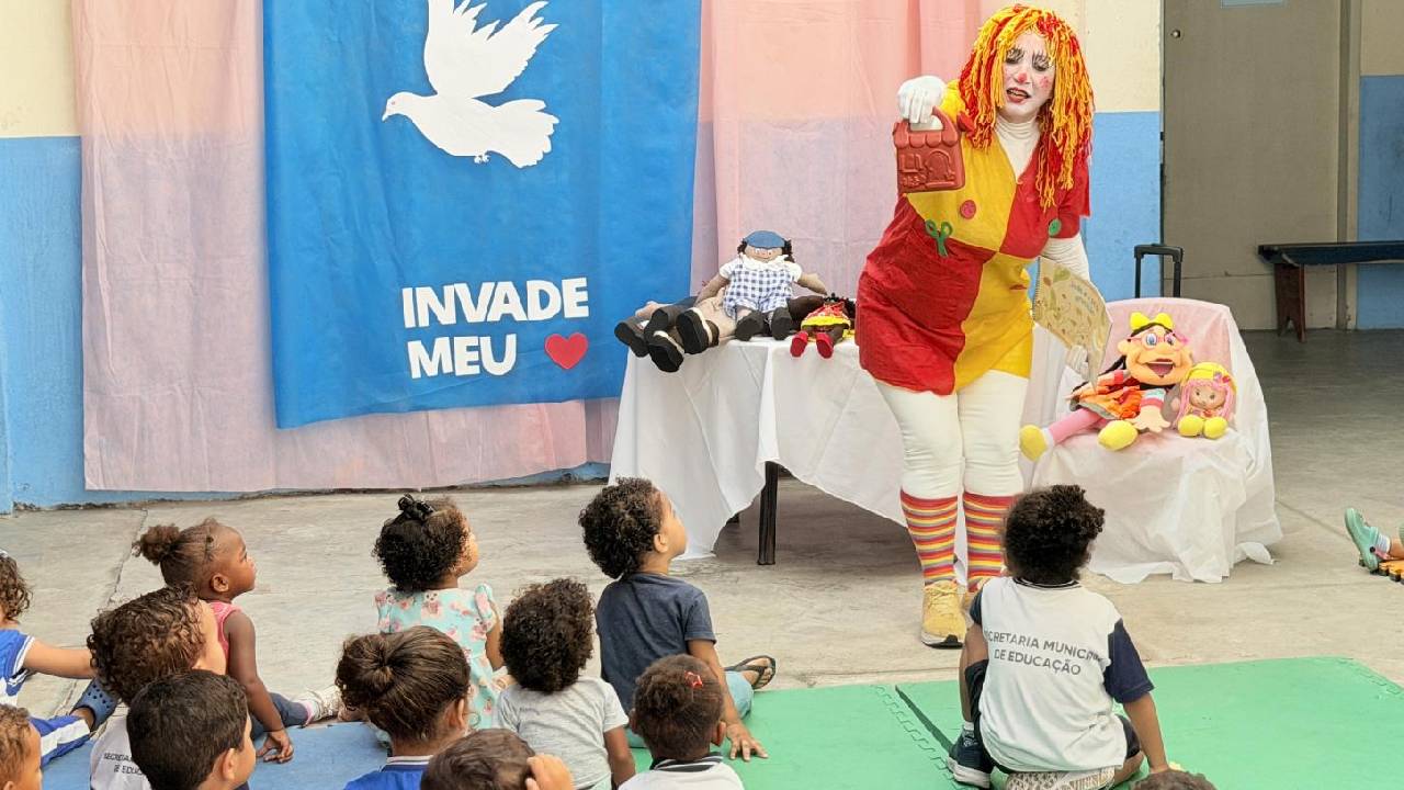 Creches municipais de Pinheiral iniciam projeto voltado à cultura de paz nas escolas
