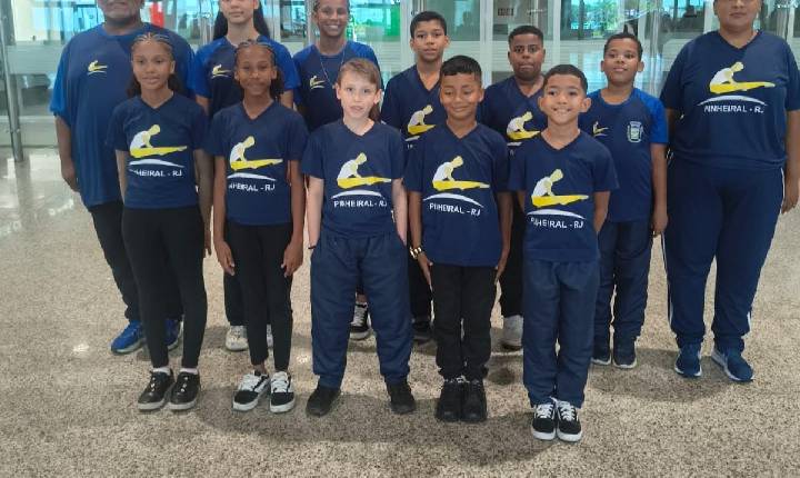 Pinheiral marca presença no Campeonato Brasileiro de Ginástica de Trampolim