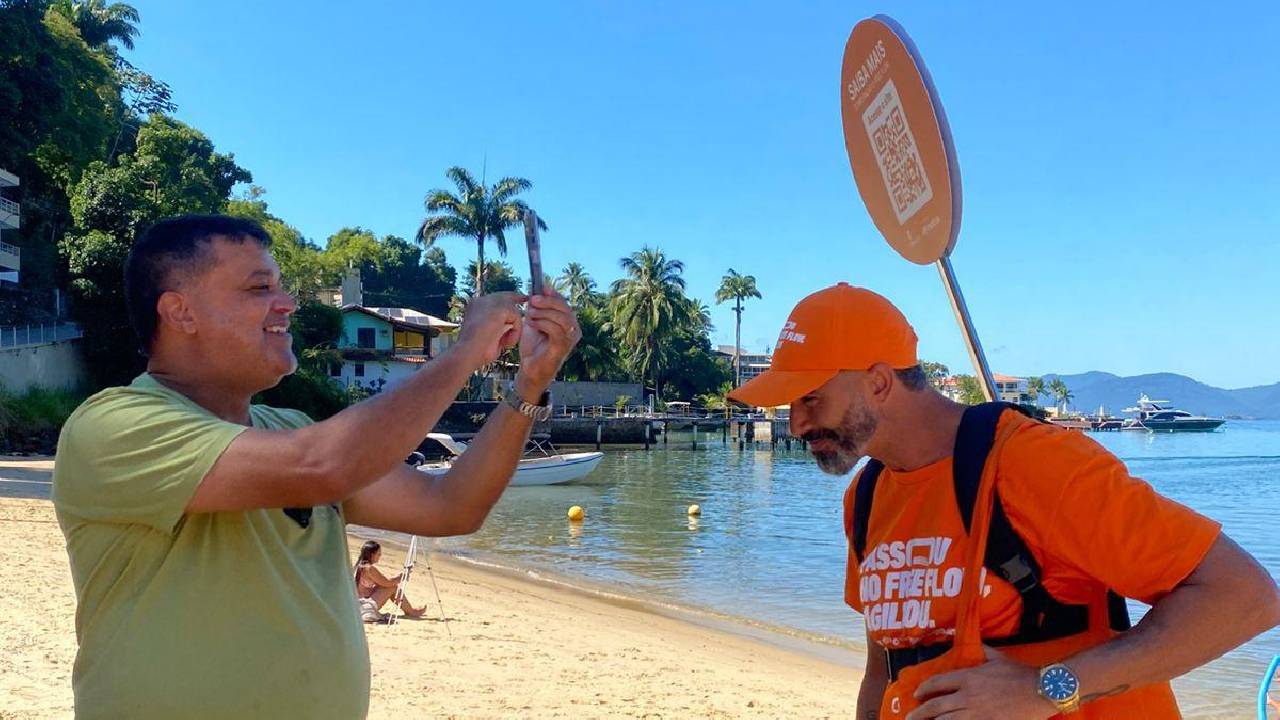 RioSP realiza ativações do Free Flow nas praias da Rio-Santos durante o feriado de Tiradentes