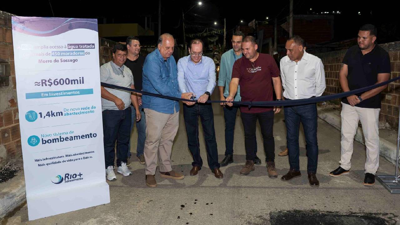 Sossego III ganha novo sistema de abastecimento e amplia acesso à água tratada em Piraí