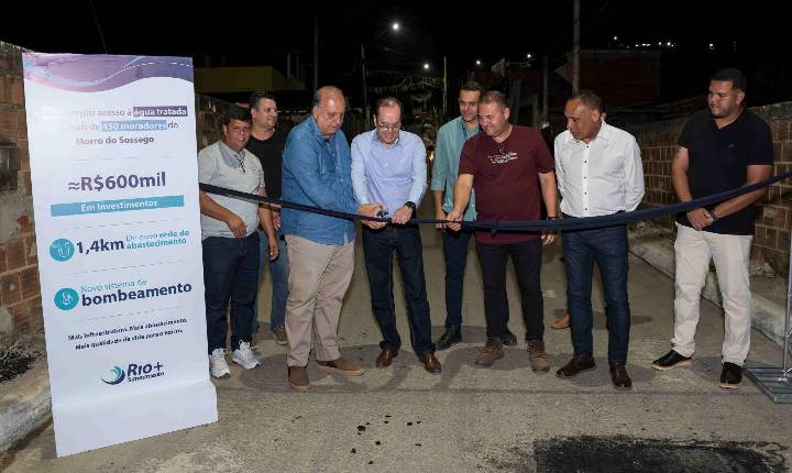 Sossego III ganha novo sistema de abastecimento e amplia acesso à água tratada em Piraí