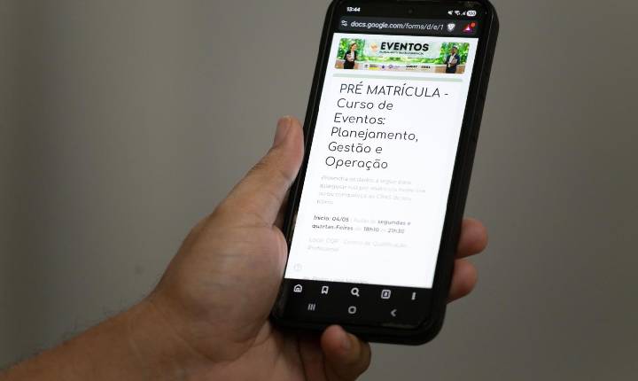 Volta Redonda abre inscrições para curso gratuito na área de eventos