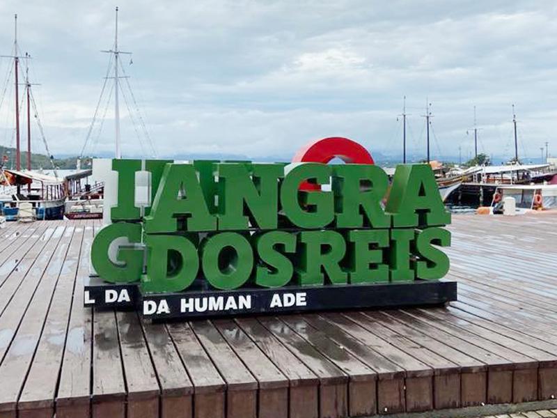 Angra e Ilha Grande ganham letreiros promocionais turísticos