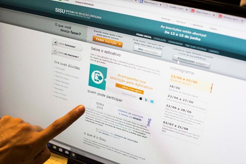 Lista de espera do Sisu 2020 será divulgada segunda-feira, dia 10.