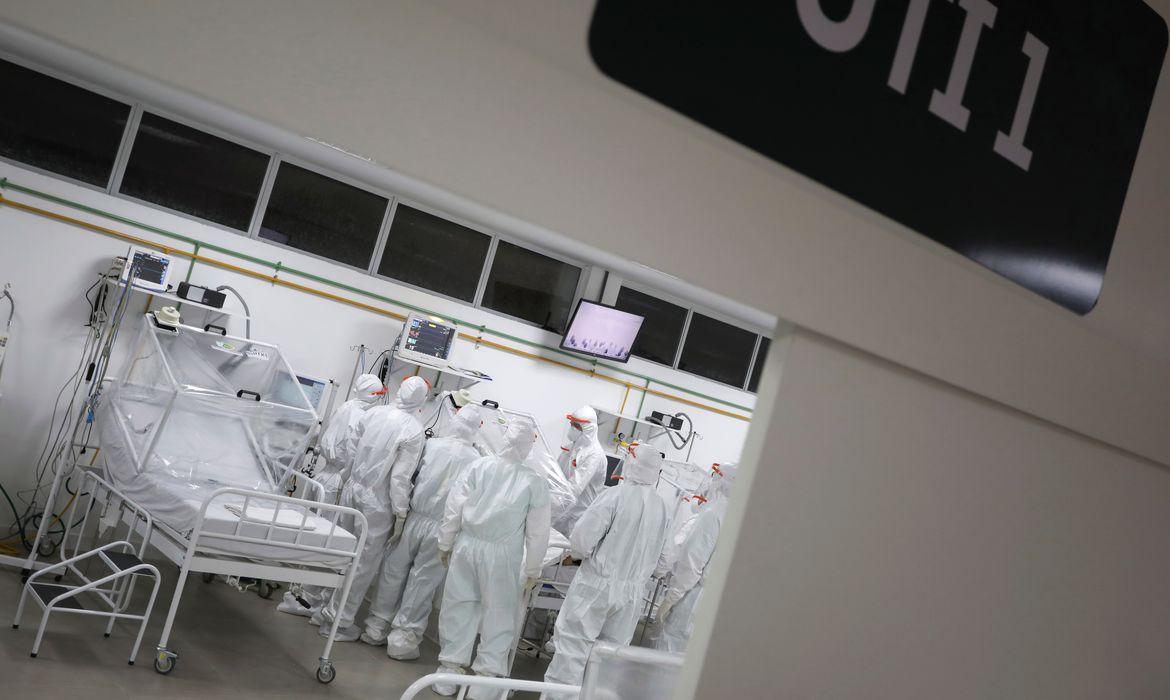 Taxa de ocupação de leitos de UTI para covid-19 no Rio é de 91%