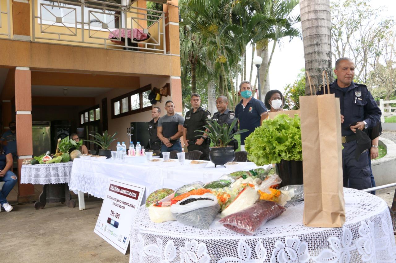 Prefeitura de Barra Mansa promove integração entre produtores rurais e forças de segurança