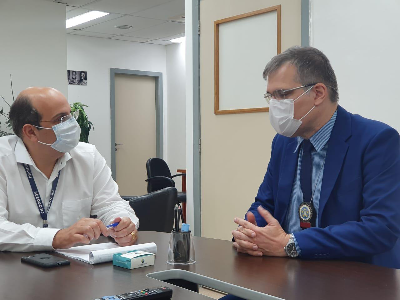 Estrutura dos colégios estaduais da região preocupa o deputado federal Delegado Antonio Furtado