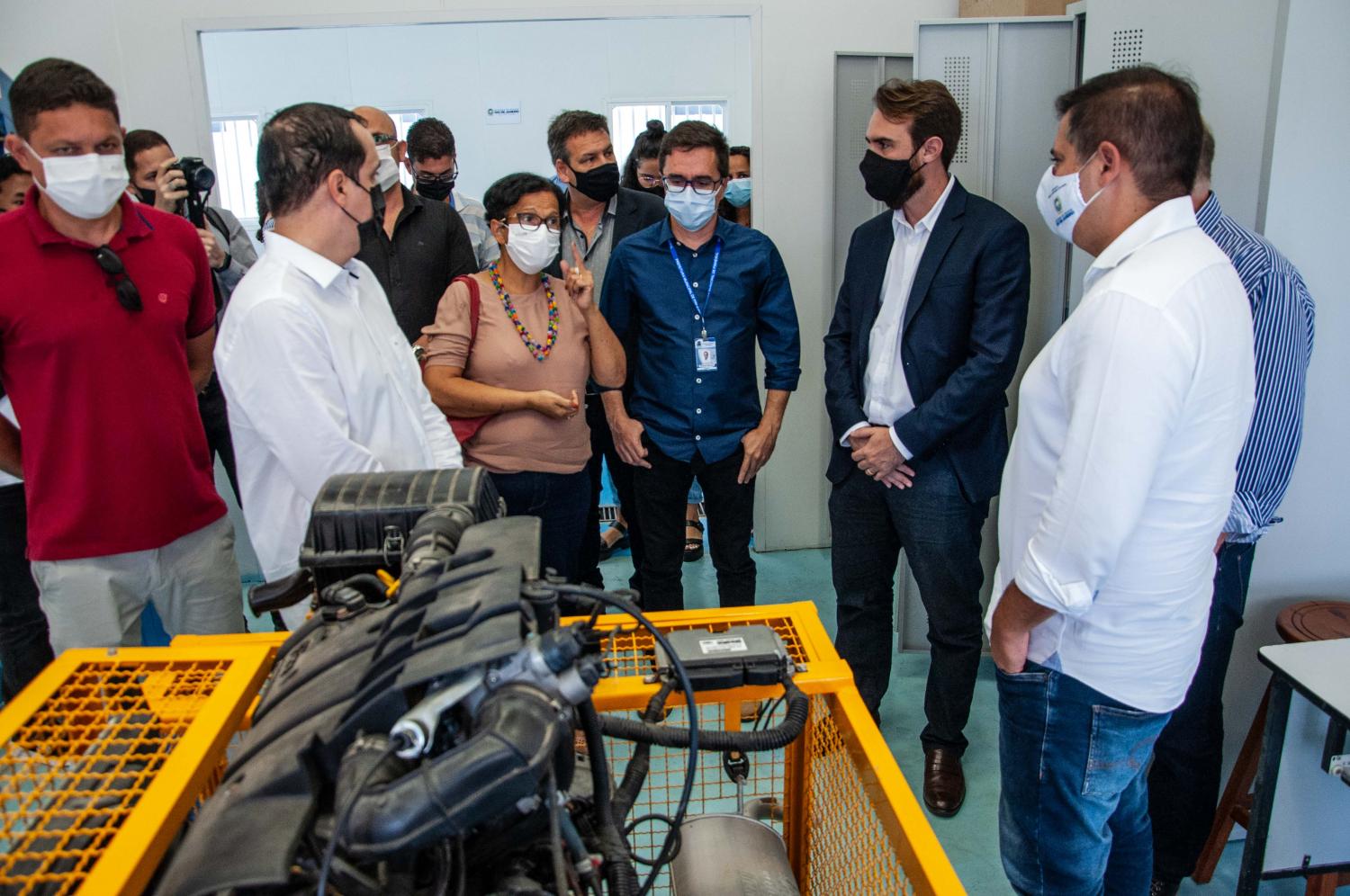 Pinheiral: Novo laboratório de mecânica é inaugurado na Faetec