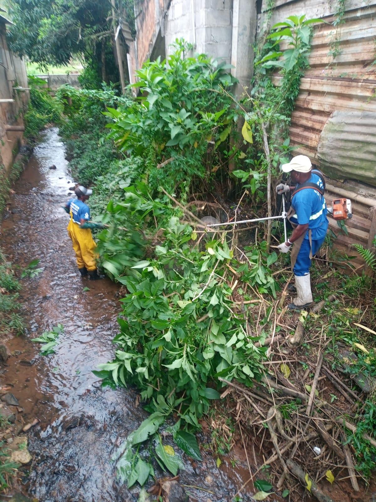 SAAE-BM intensifica ações do Projeto Limpeza para evitar transtornos causados pelas chuvas
