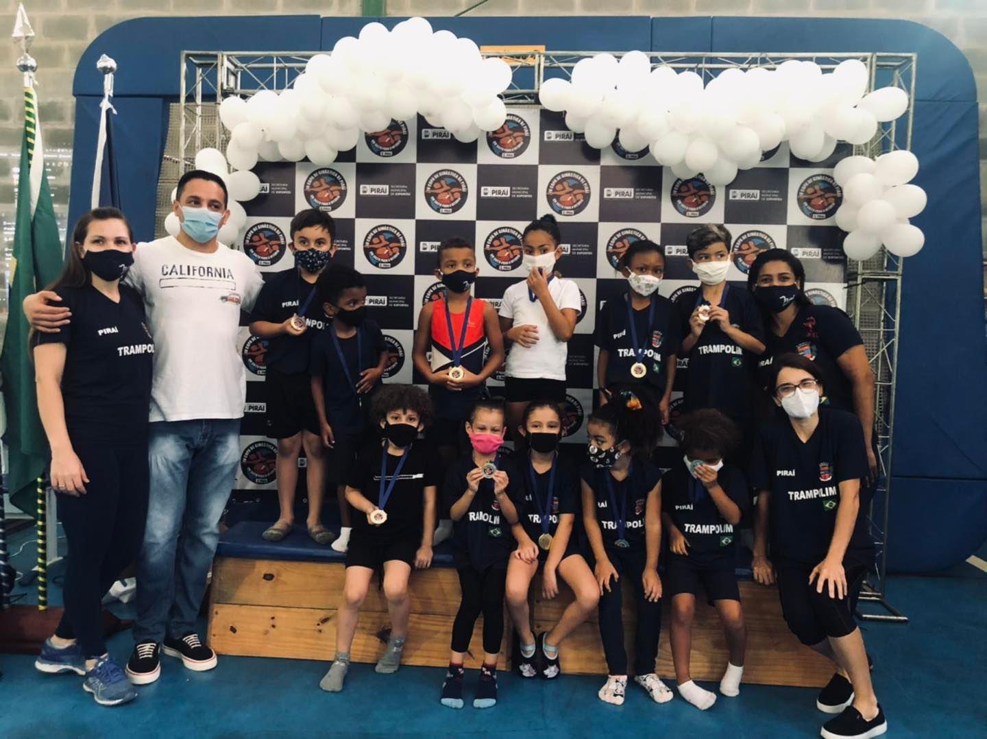 Prefeitura de Piraí realizou IV Copa de Ginástica de Trampolim