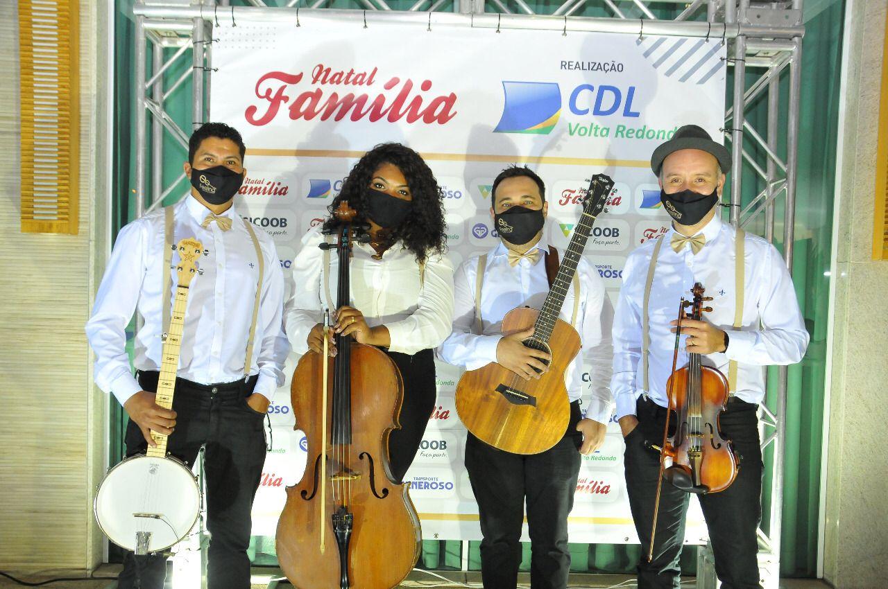 Projeto 'CDL 'Encanta', em parceria com a prefeitura de Volta Redonda, vai levar magia do Natal a polos gastronômicos 