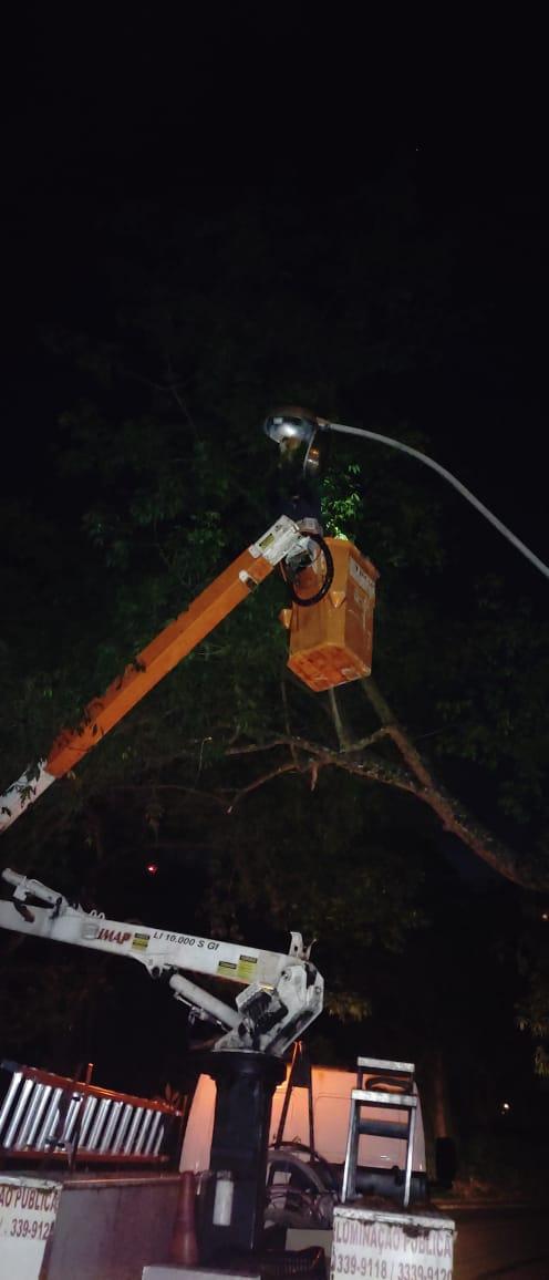 Prefeitura de Volta Redonda realiza a troca de mais de 500 lâmpadas em  uma semana
