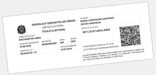 Justiça Eleitoral agora permite a impressão do título na internet
