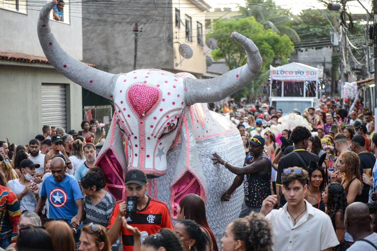 Bloco do Boi leva milhares de foliões às ruas de Barra Mansa