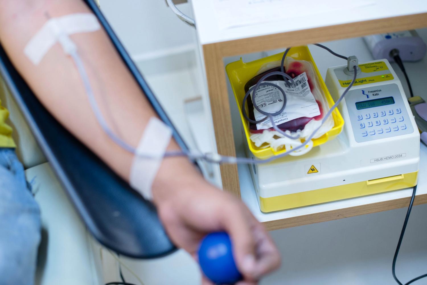 Hemonúcleo de Volta Redonda coleta mais de 450 bolsas de sangue em março deste ano