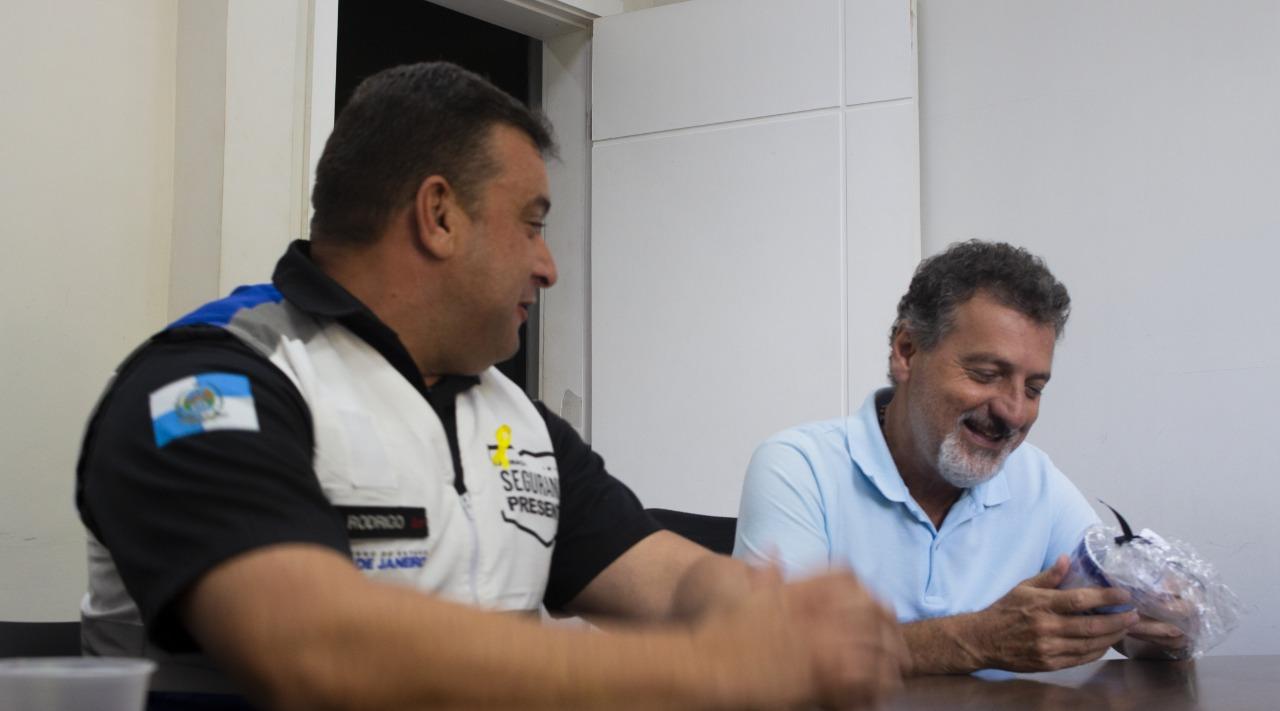 Prefeito Joa se reúne com agentes da Operação Segurança Presente