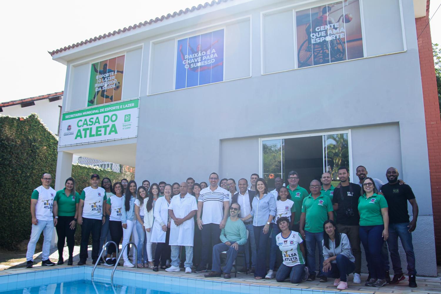 Prefeito Severino Dias inaugura Casa do Atleta em Vassouras