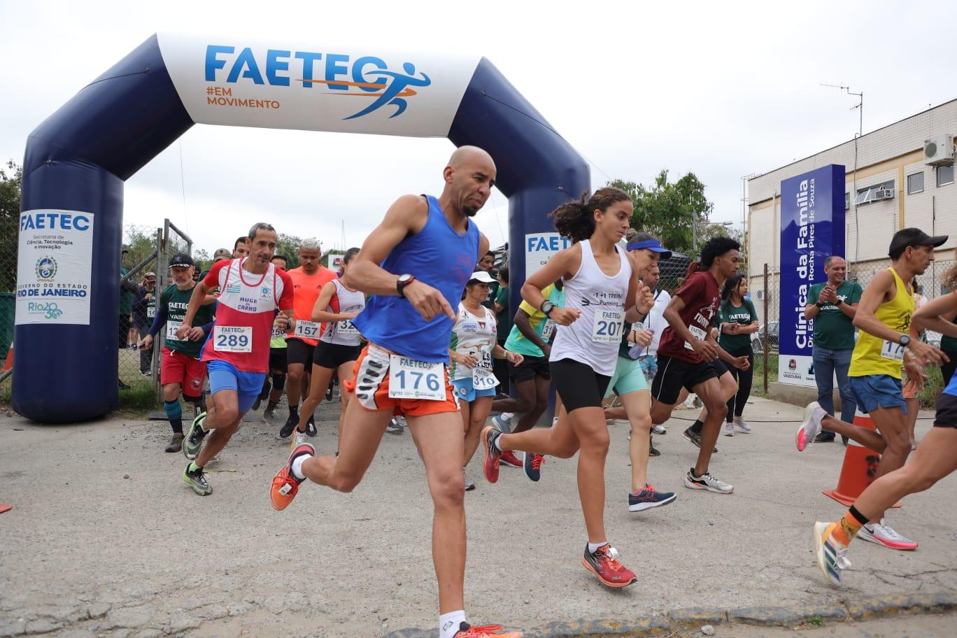 Corrida de Rua em Vassouras reúne 350 participantes