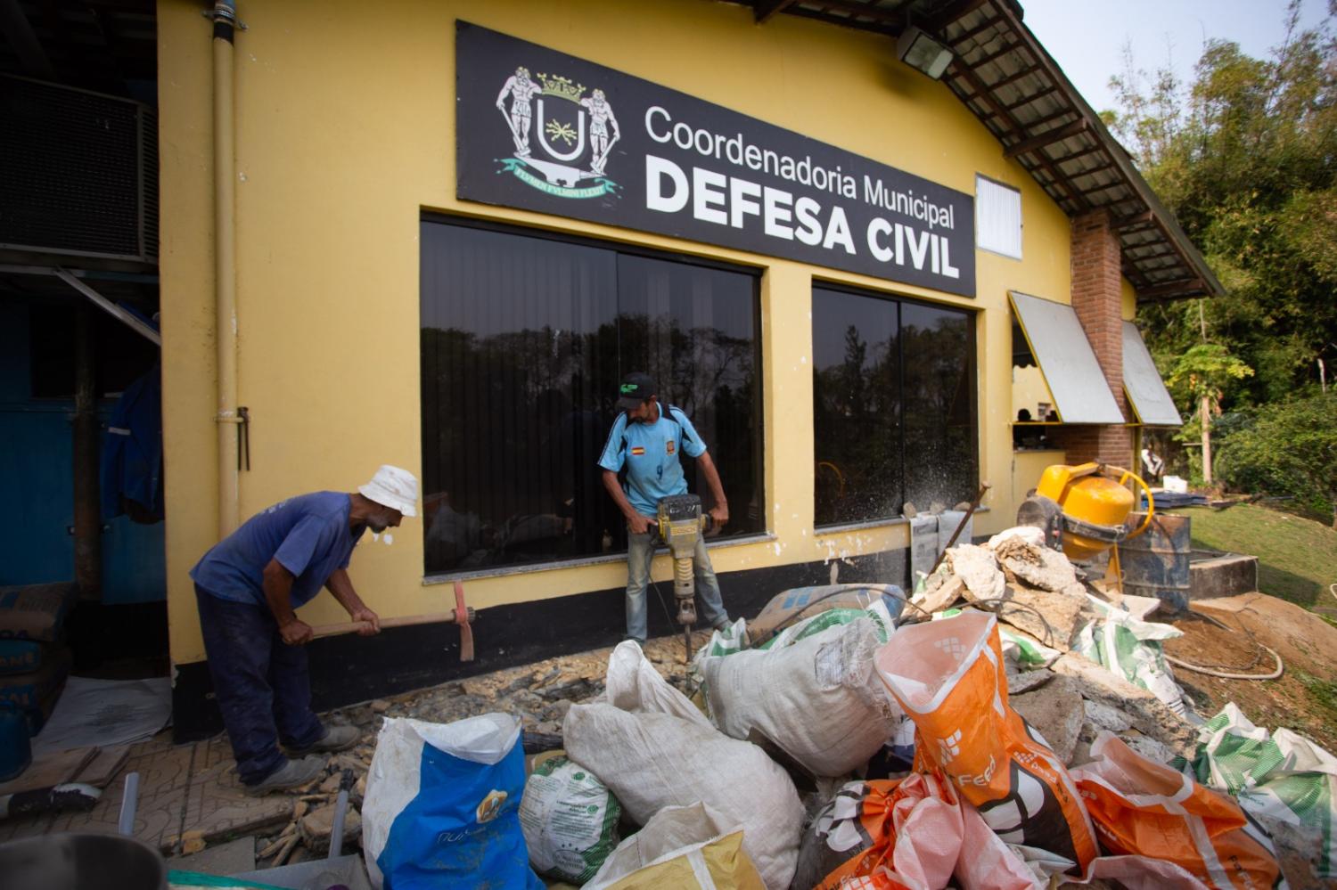 Sede da Defesa Civil de Volta Redonda passa por reforma e revitalização