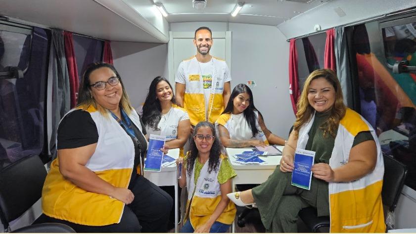 Governo do Estado leva Ônibus Conexão de Direitos Humanos a Barra do Piraí