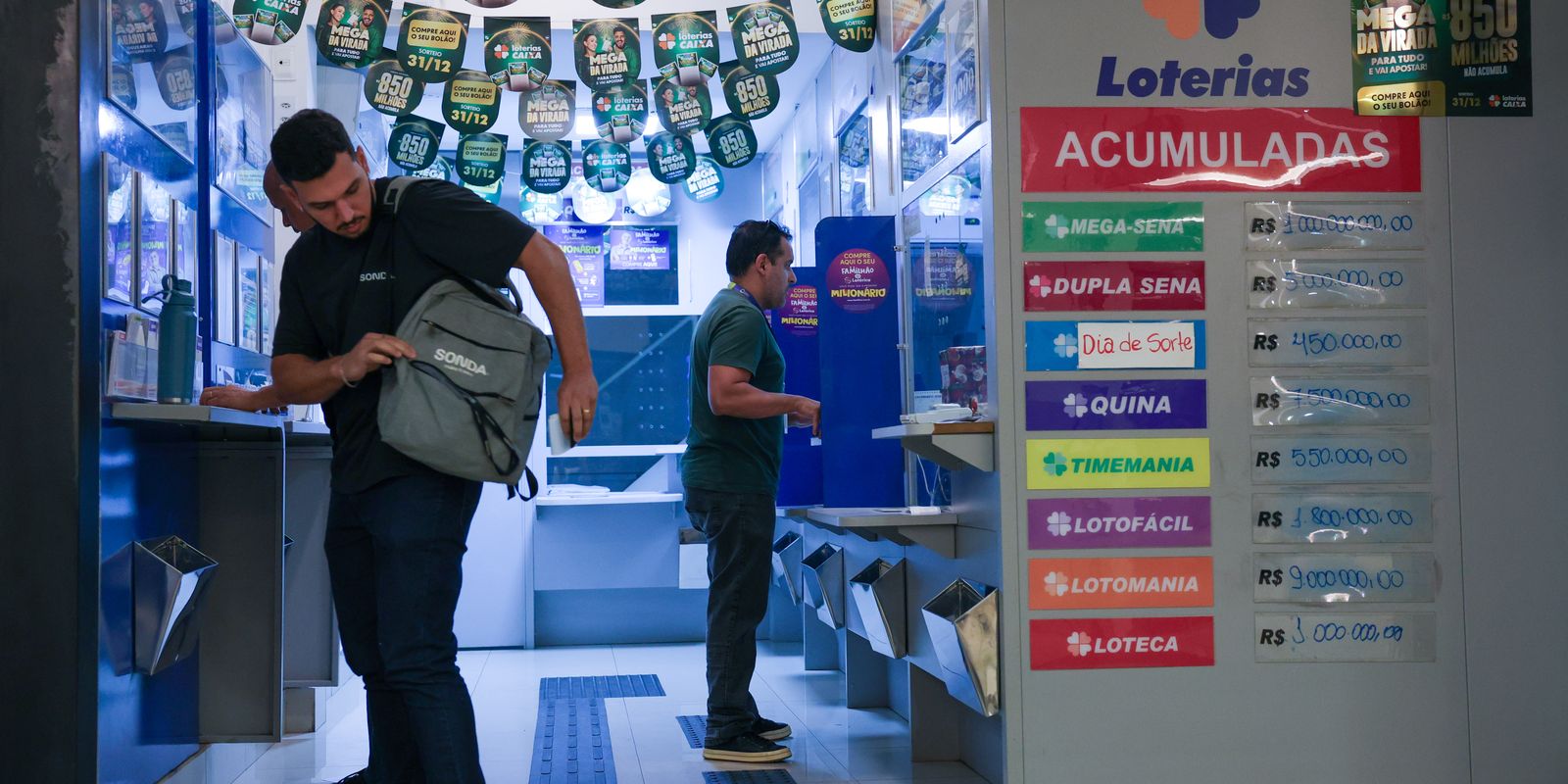 Mega-Sena acumula e prêmio principal vai para R$ 50 milhões