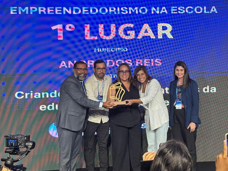 Angra vence na categoria Educação no Prêmio Sebrae Prefeitura Empreendedora