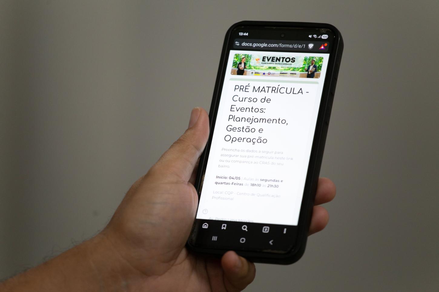 Volta Redonda abre inscrições para curso gratuito na área de eventos