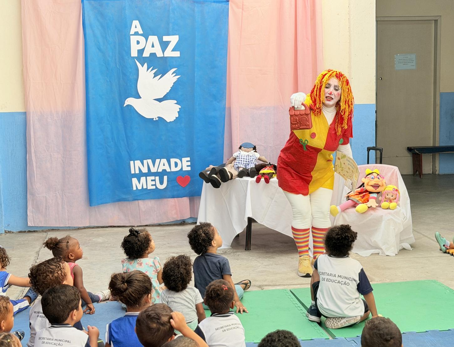 Creches municipais de Pinheiral iniciam projeto voltado à cultura de paz nas escolas