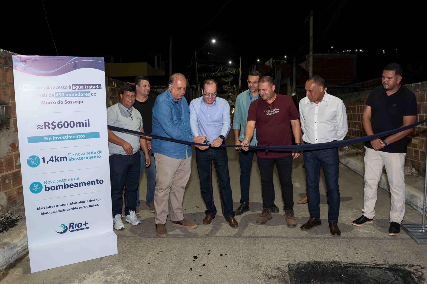 Sossego III ganha novo sistema de abastecimento e amplia acesso à água tratada em Piraí