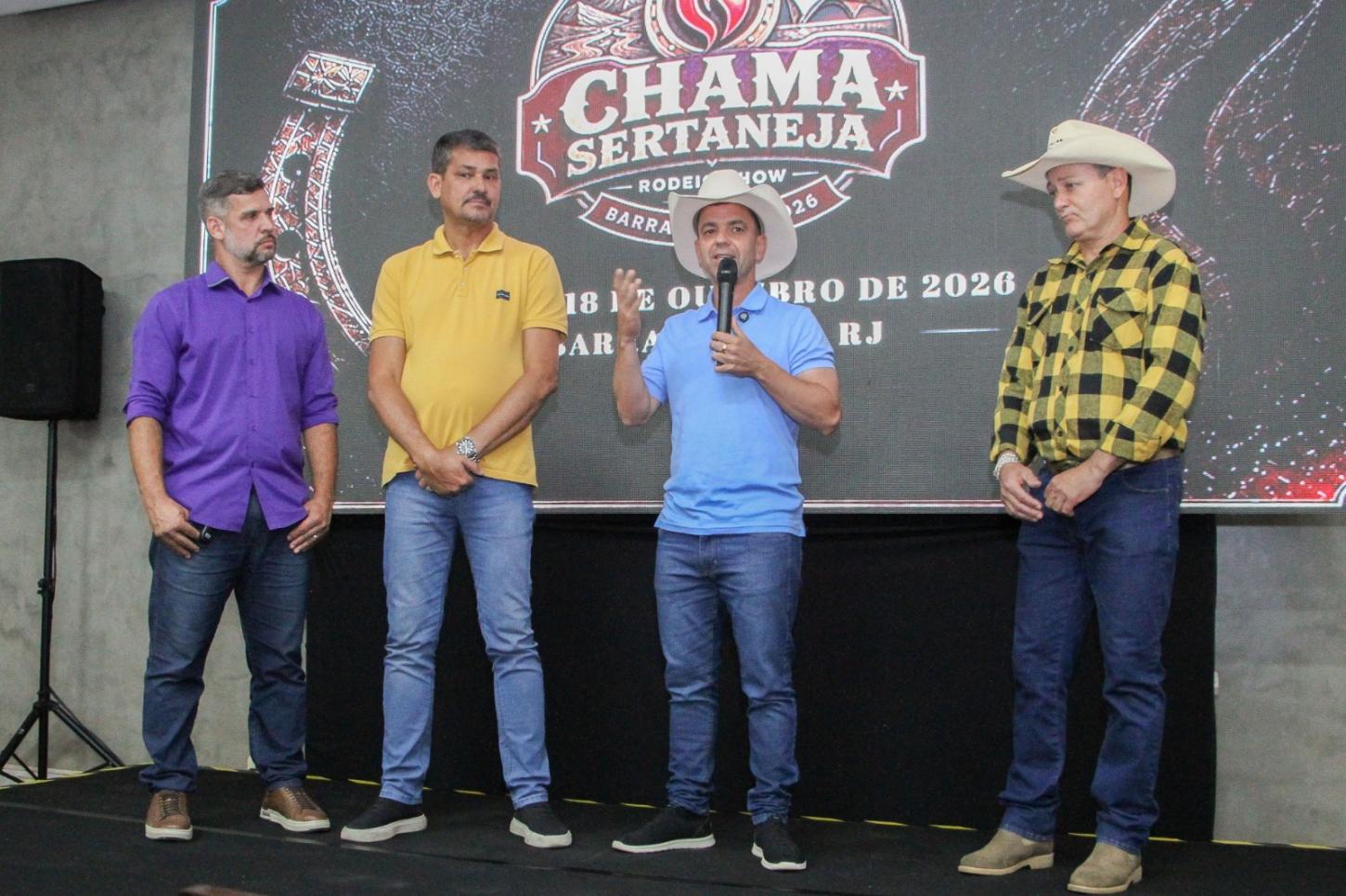 Barra Mansa vai receber Ana Castela, Gustavo Mioto, Daniel e MC Peão no Chama Sertaneja Rodeio Show