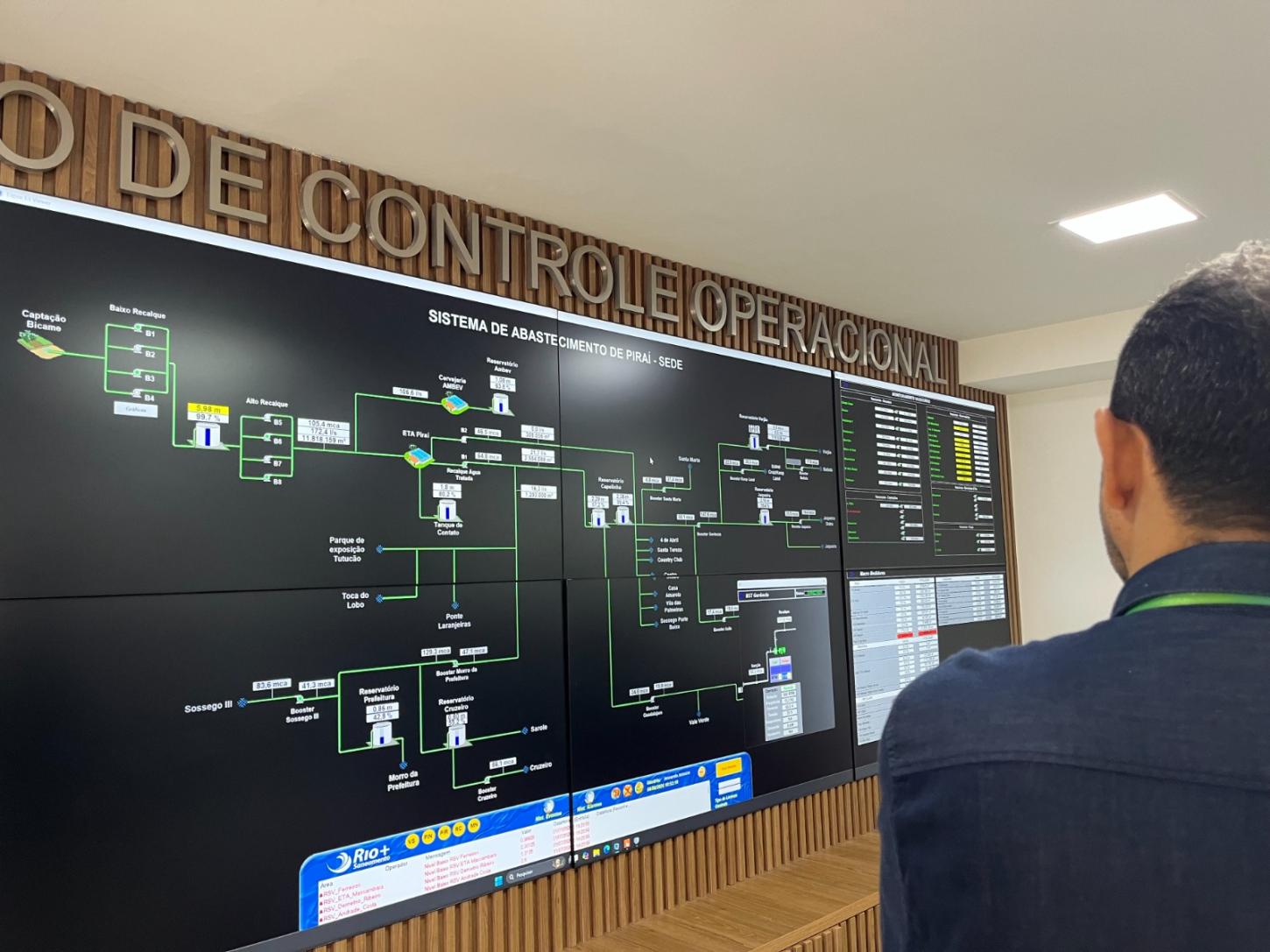Piraí passa a sediar Centro de Controle Operacional da Rio+Saneamento no Sul Fluminense