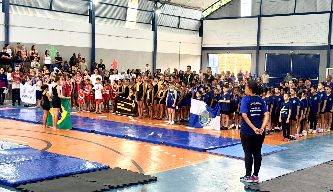 2ª Copa de Ginástica de Pinheiral reúne 250 atletas e destaca novos talentos