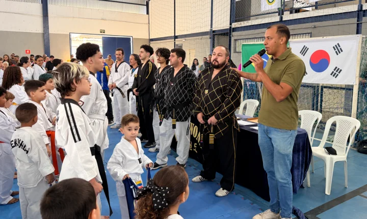 2º Festival de Taekwondo reúne atletas e famílias em Pinheiral
