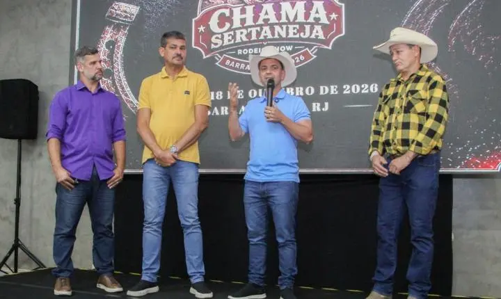Barra Mansa vai receber Ana Castela, Gustavo Mioto, Daniel e MC Peão no Chama Sertaneja Rodeio Show